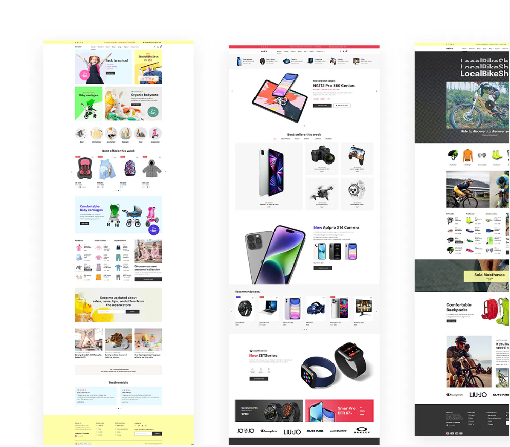 Multipurpose eCommerce Website Template – Ms.Melon